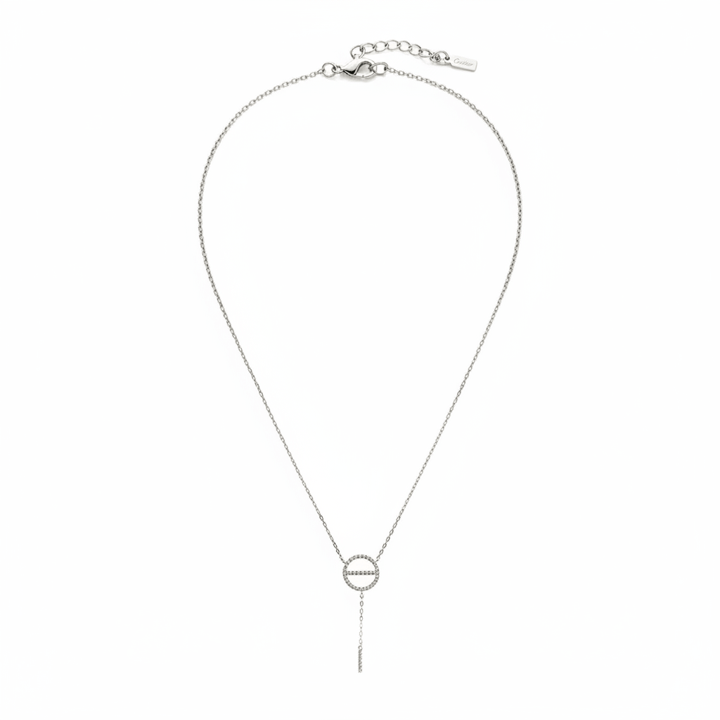 0.29 Carat Lab-Grown Round Brilliant Diamond Necklace (