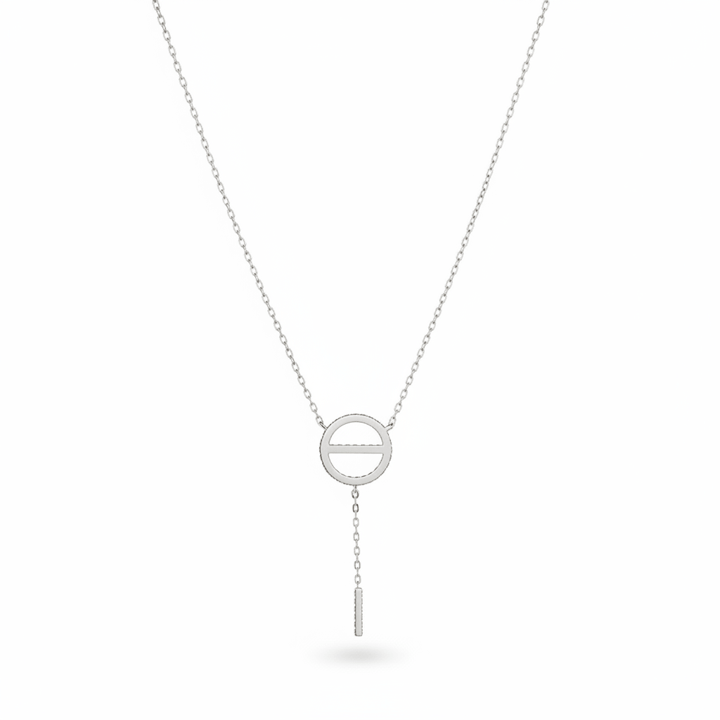 0.29 Carat Lab-Grown Round Brilliant Diamond Necklace (