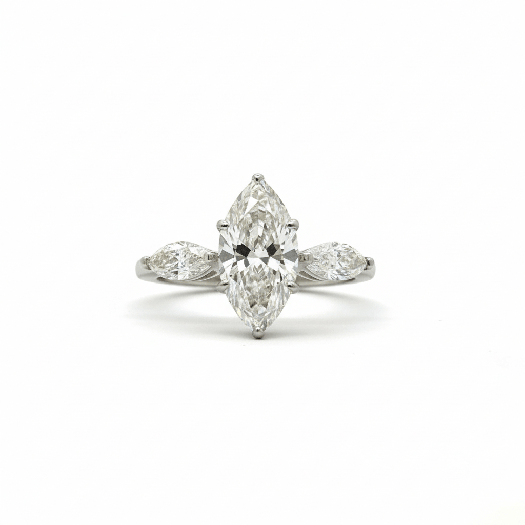 14K-WG-LG-RG-MARQUISE SOLITAITE 0