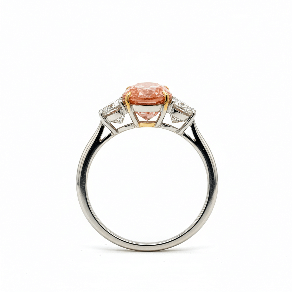 14K-WG-LG-RG-OVAL-HMN SOLITAIRE 1