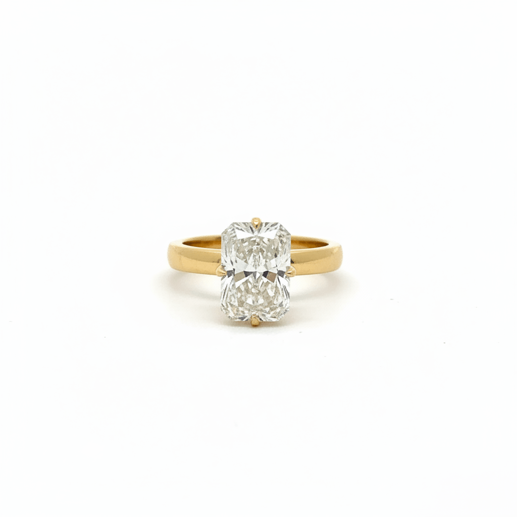 14K-YG-LG-RG-RADIANT SOLITAITE 3