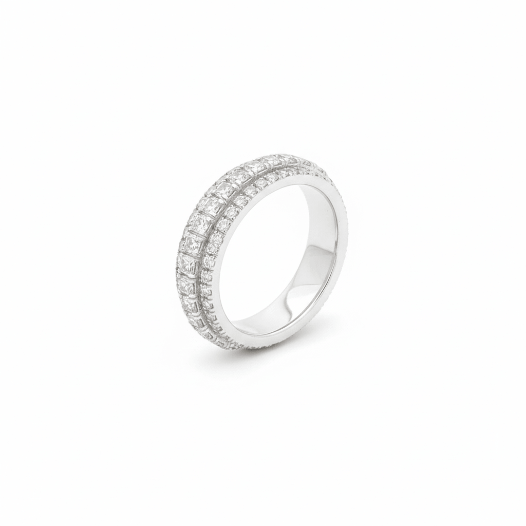 9K-WG-LG-RG -MENS FD-ETERNITY BAND 2