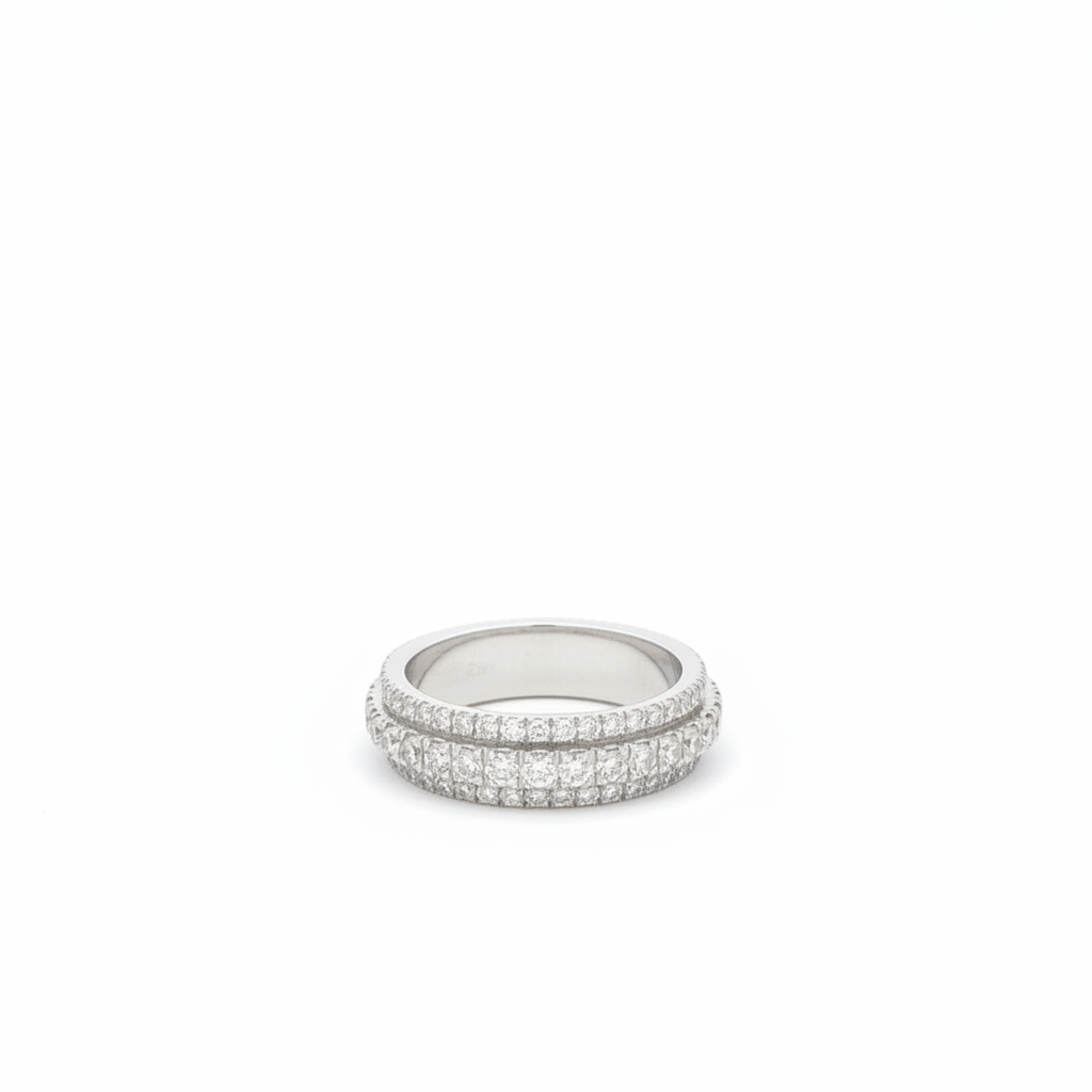 9K-WG-LG-RG -MENS FD-ETERNITY BAND 2