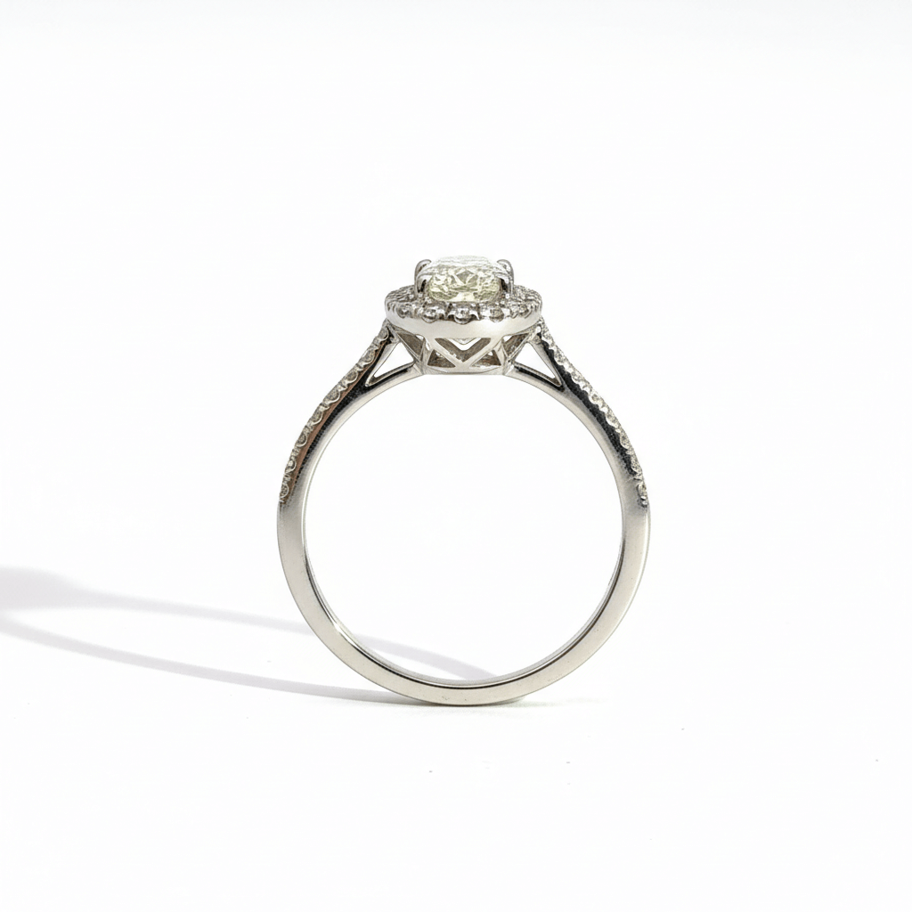 9K- WG-LG-RG- OVAL.SOLITAIRE 0