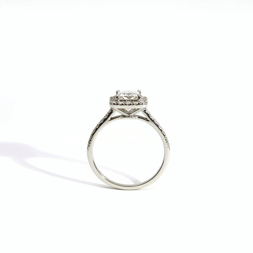 9K -WG-LG-RG- PRINCESS SOLITAIRE 0