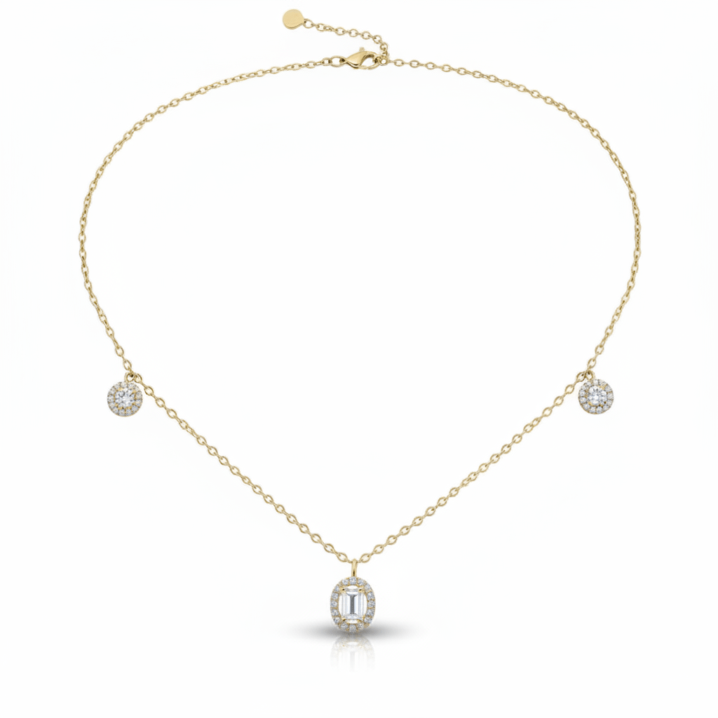 0.40 Carat Lab-Grown Round Brilliant & Baguette (2)