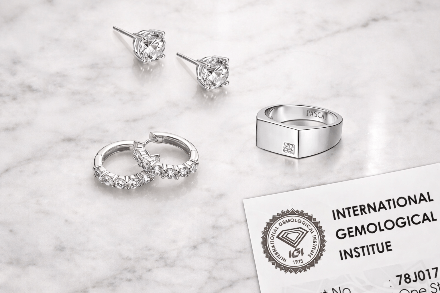 Verifying a lab-grown diamond grading report online